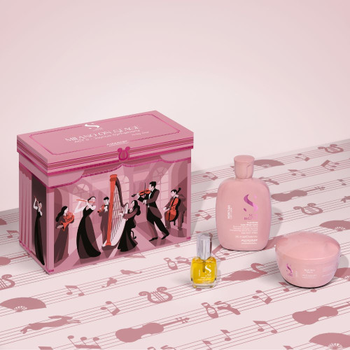 Подарочный набор для интенсивного увлажнения Semi di Lino Moisture Holiday Kit