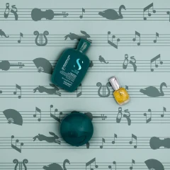 Подарочный набор для поврежденных волос Semi di Lino Reconstruction Holiday Kit